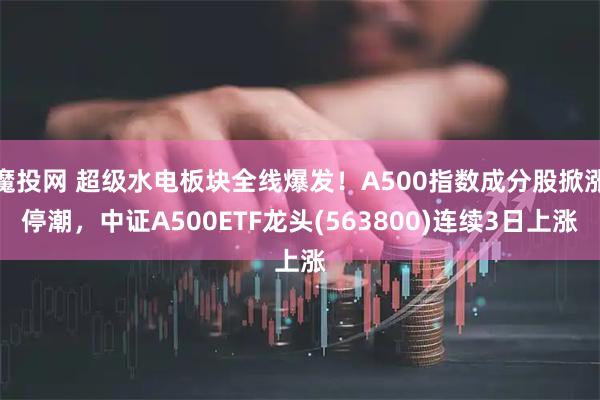 魔投网 超级水电板块全线爆发！A500指数成分股掀涨停潮，中证A500ETF龙头(563800)连续3日上涨