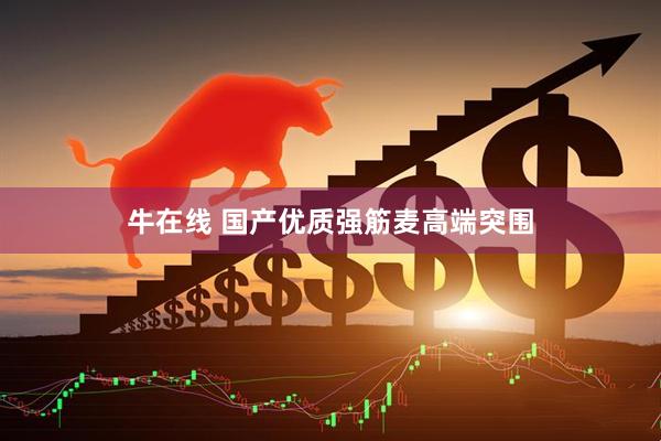 牛在线 国产优质强筋麦高端突围